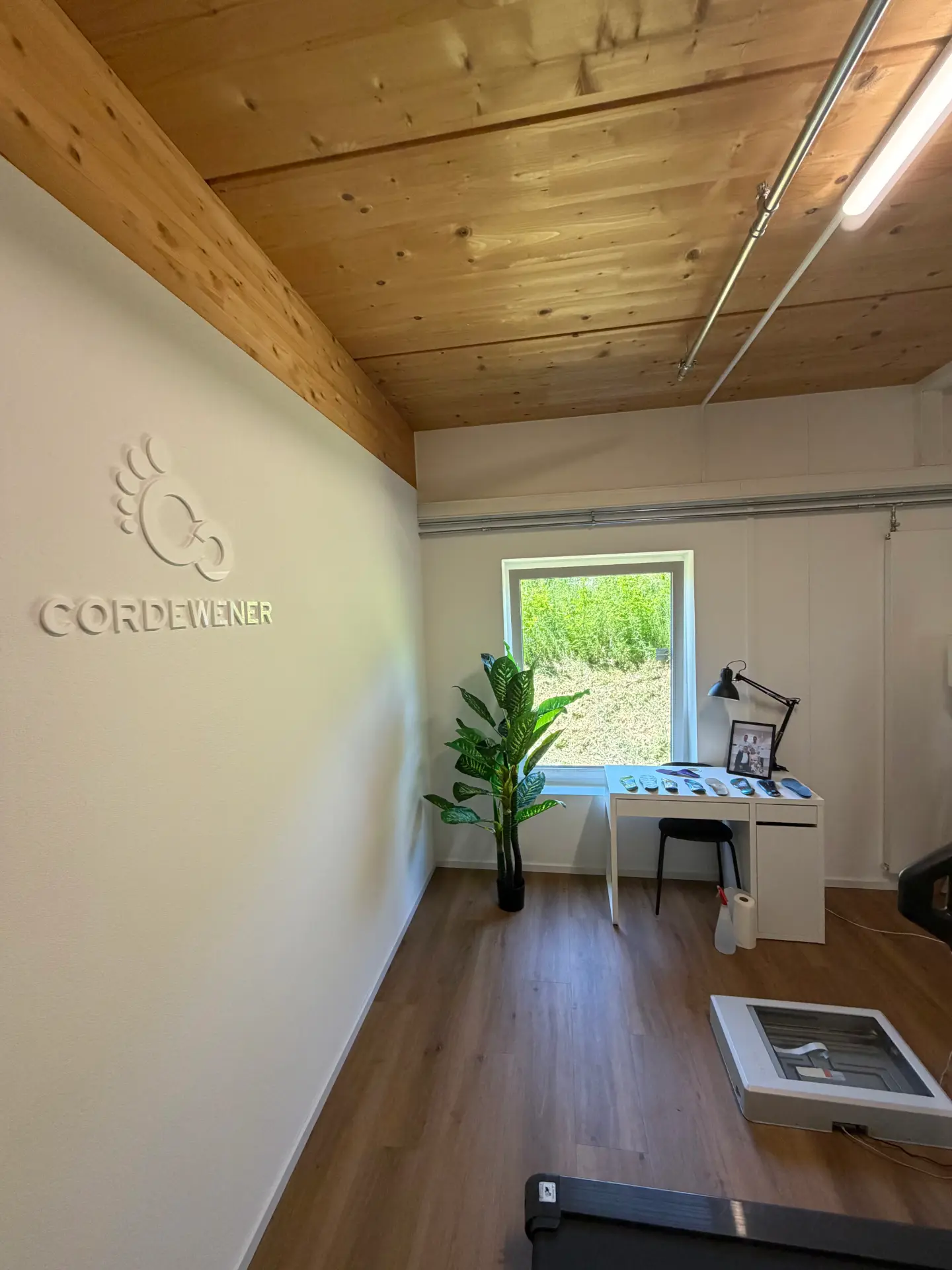 Beratungsraum im Cordewener Store in Biel